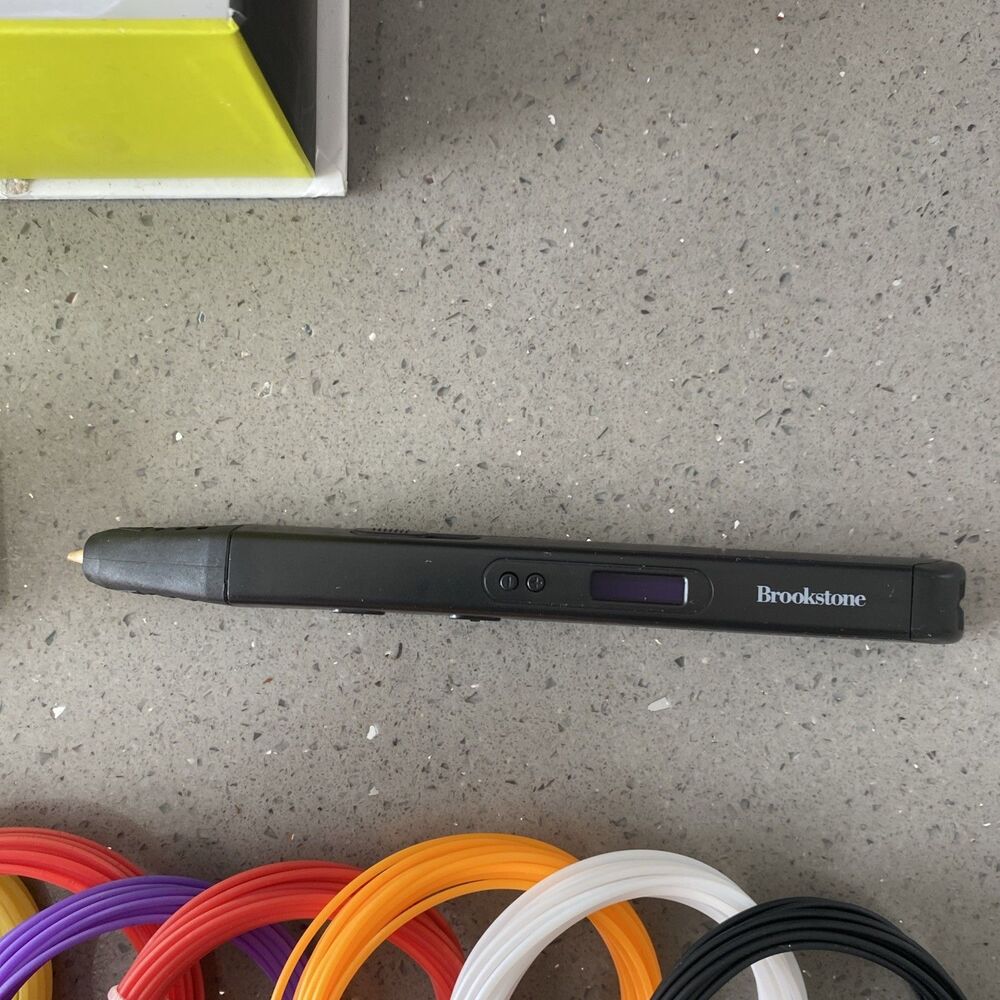 Brookstone Updraw 3D Sculpting Pen w/Filament Pack Draw Drawing Craft Art Open - Picture 7 of 11